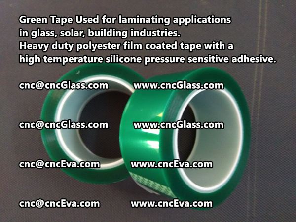 Green Tape is designed for laminating applications in glass laminate, solar encapsulation, automotive, aerospace, and electrical Mechanical industries (2)